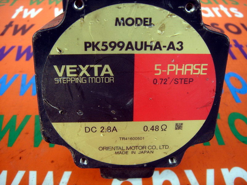ORIENTAL VEXTA PK599AUHA-A3 5-PHASE STEPPING MOTOR - PLC DCS SERVO